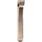 Ekena Millwork Thorton Arts and Crafts Smooth Bracket w/ Offset Brace, Douglas Fir, 5 1/2"W x 34"D x 38"H BKT0604X34X38THR03SDF - alternate 4